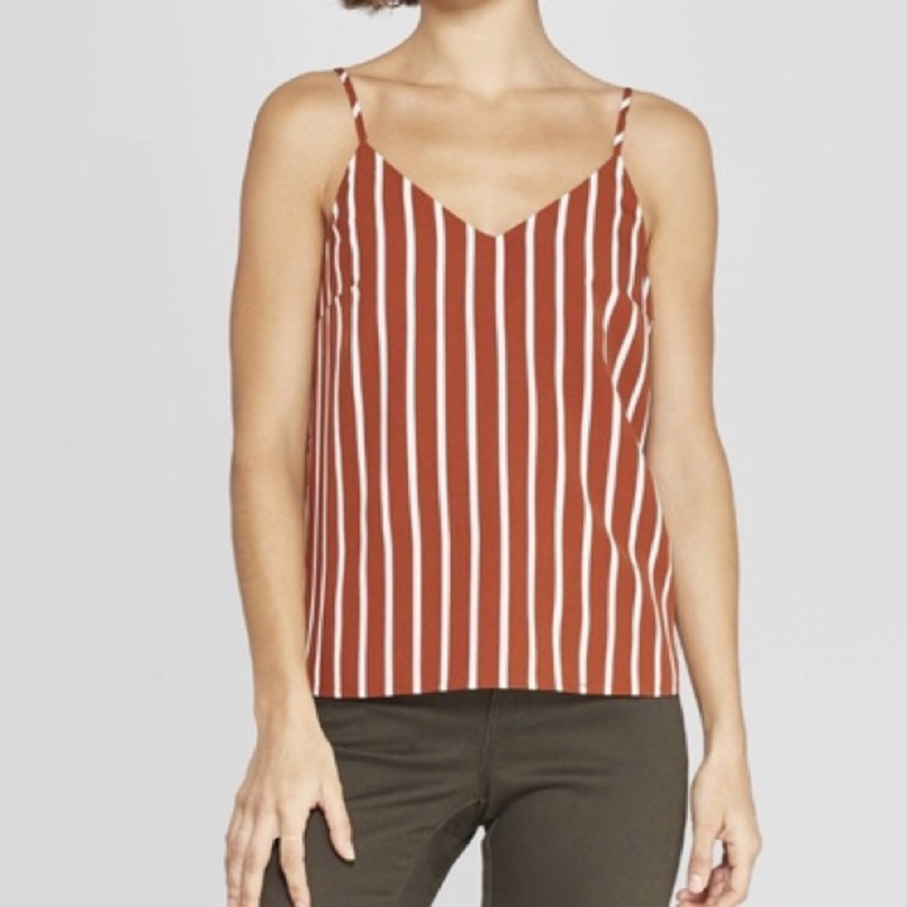 a new day Crepe Cami in Rust